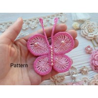 Crochet butterfly Pattern.