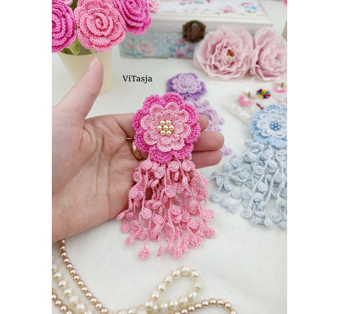 Crochet flower PATTERN. 