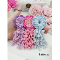 Crochet flower PATTERN. 