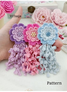 Crochet flower PATTERN. 