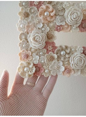 Crochet Flowers/Letter PATTERN. Letter for gift. Universal flowers use in sewing and decorating items.Making accessories and lewelry.Wedding