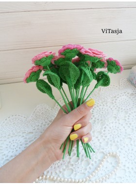 Crochet rose.