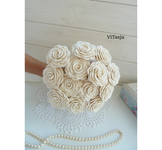 Crochet rose.