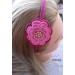 Multilayer Crochet Flower Pattern. Make hair accessories. Wedding decorations.