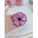 Crochet motif. Crochet PDF pattern. Flower pattern for brooch.Pattern for headband. Flower pattern for hat.