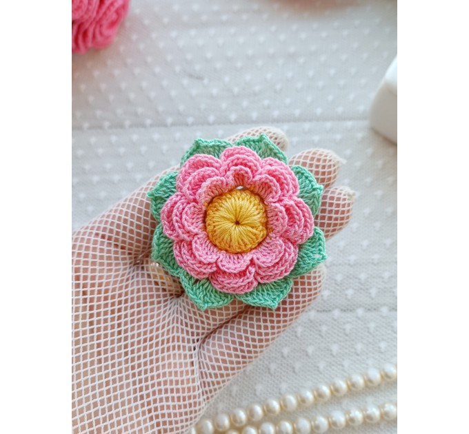 Crochet flower