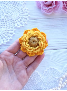 Crochet flower