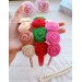 Crochet flower for headband.