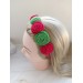 Crochet flower for headband.