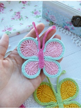 Crochet butterfly Pattern.