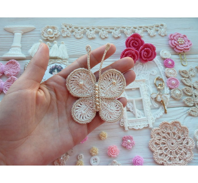 Crochet butterfly Pattern.