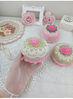 Crochet Pin Cushion.