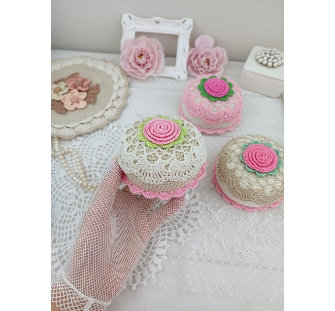 Crochet Pin Cushion.