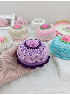 Crochet Pin Cushion.