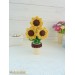 Crochet sunflowers Pattern.
