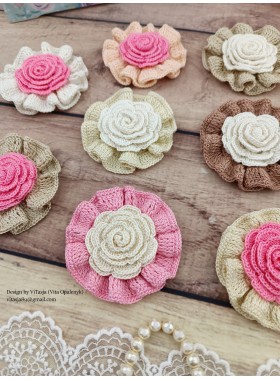 Crochet Rose Pattern.