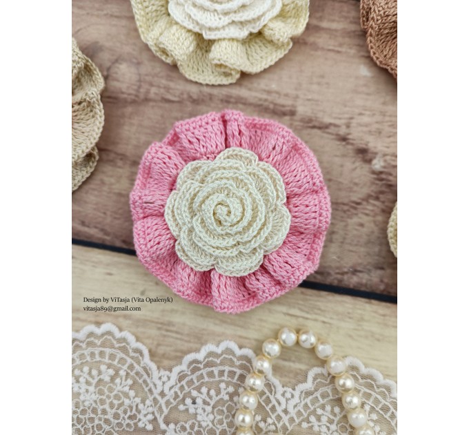 Crochet Rose Pattern.