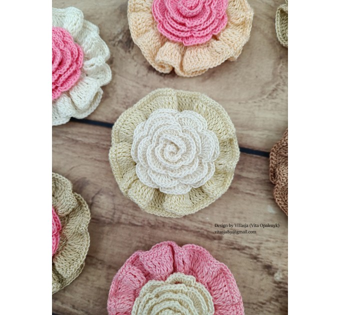 Crochet Rose Pattern.