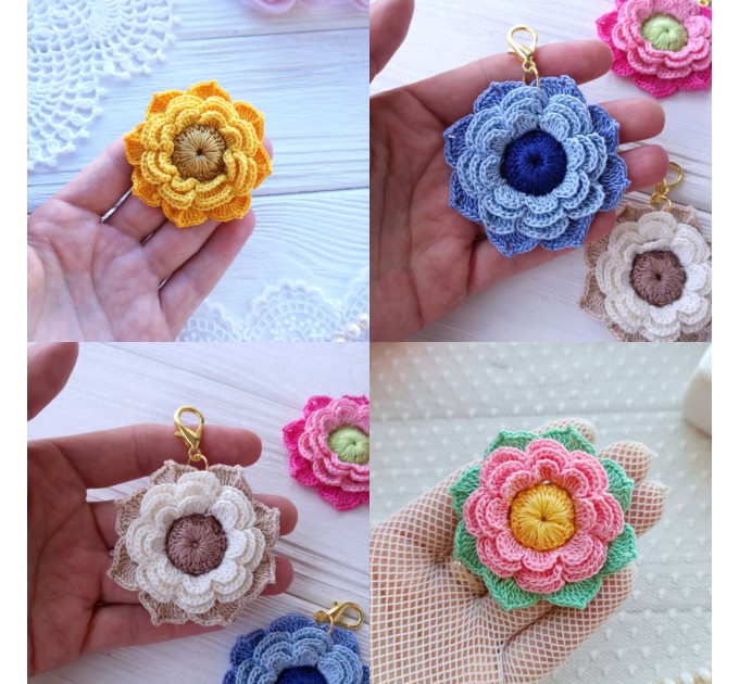 Set of PATTERNS for flowers 7 pcs