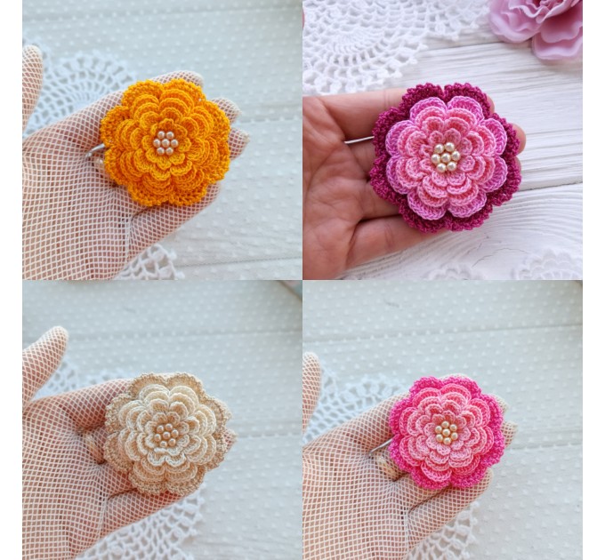 Set of PATTERNS for flowers 7 pcs
